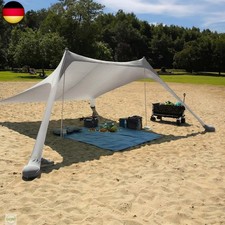 your GEAR Cameo Beach Shelter 3 x 3 m - XXL Strandmuschel, Sonnensegel, UV 50+