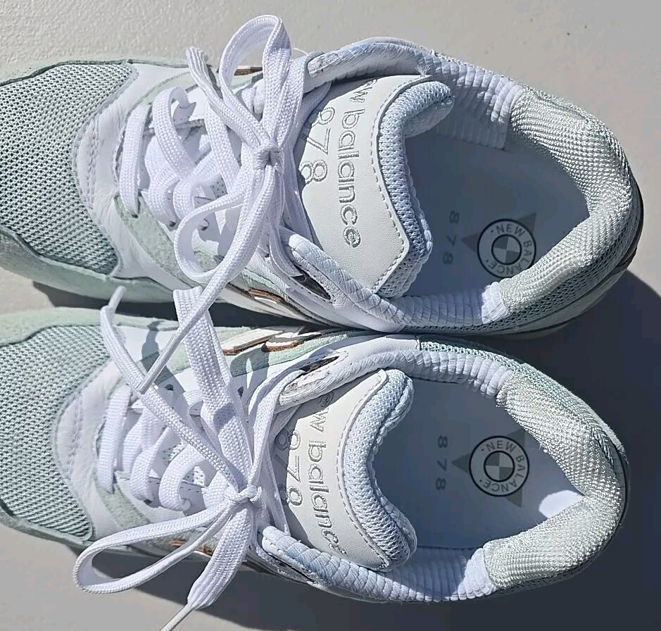 MINT! NEW Balance 878 Pastel Pack Mint White Brown Gum