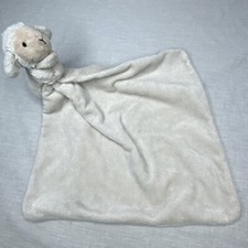 Jellycat Lamb Lovey Soother Baby Plush Sheep Cream Holding Security Blanket