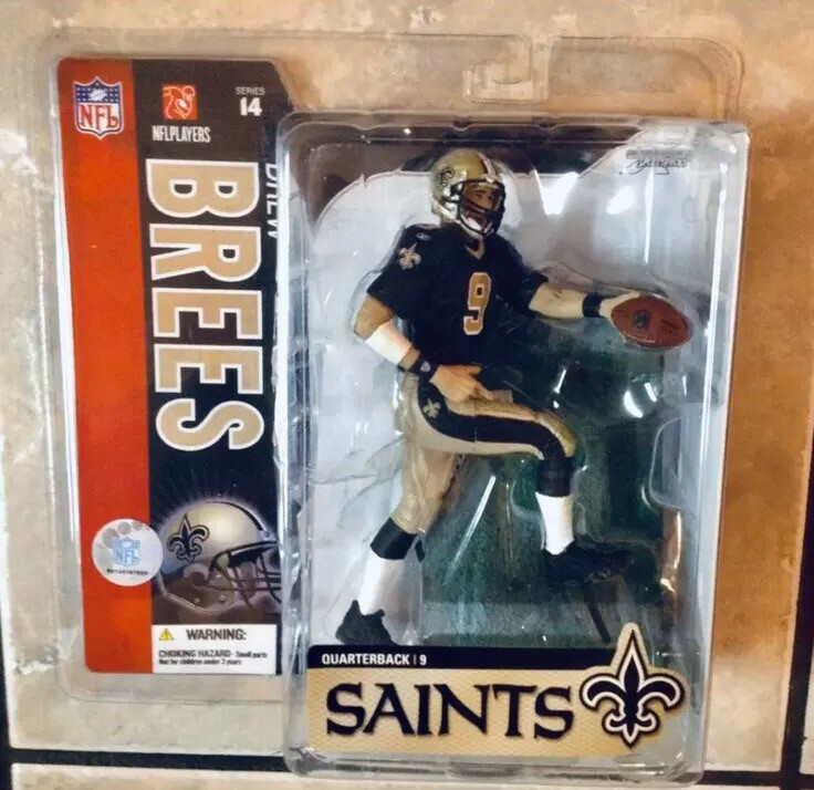 Mcfarlane Drew Brees Figure Variant Chase NFL New Orleans Saints