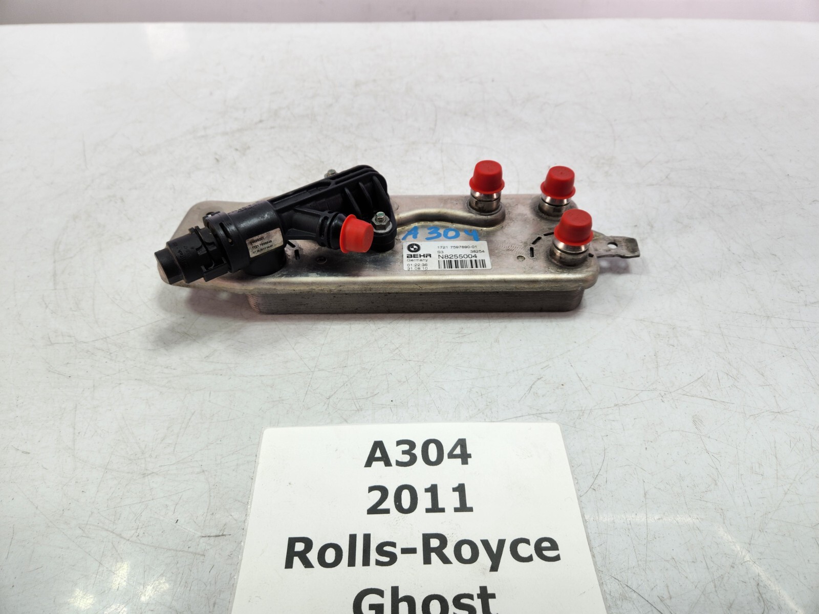 ✅ 10-14 OEM Rolls-Royce Ghost RR4 Automatic Transmission Oil Cooler Heat Exchang