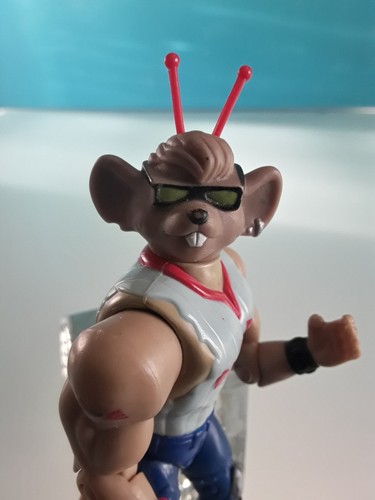 Biker Mice From Mars Home Run , 1993 figura Throttle Sport Baseball Nubs, h.13 - Imagen 8 de 10