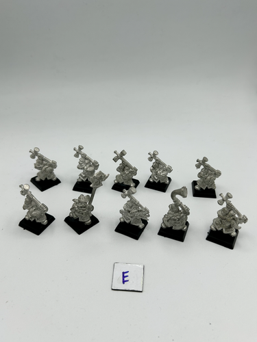 6 Nains Maraudeur En Métal - Warhammer Battle - Figs AoS Occasion