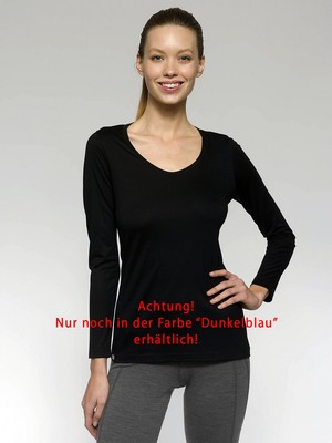 REDA Rewoolution - ROXBY - Langarm T-Shirt Damen - Merinowolle 140 g/m²