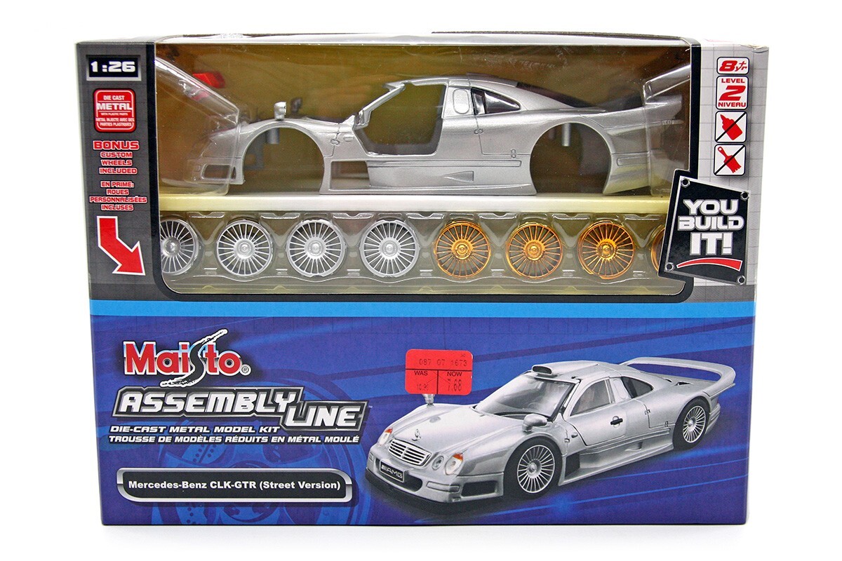 Maisto Assembly Line Die Cast Metal Model Kit MERCEDES BENZ
