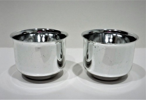 Medium Base Hurricane Cup/Holder Restoration Part-Chrome Finish - Picture 6 of 6