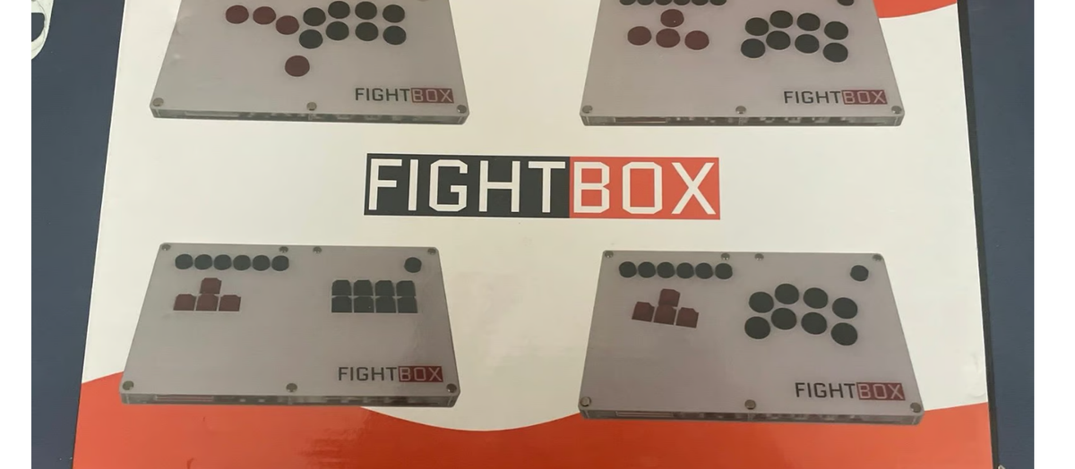 FightBox B1 Mini Leverless Hitbox Controller for PC – New Open Box