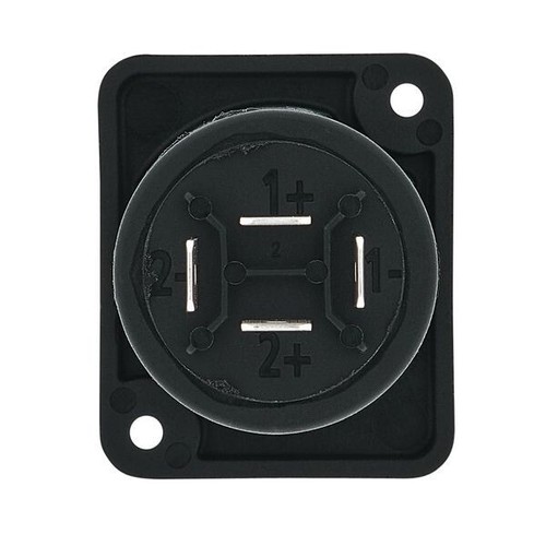 Neutrik NL4MPXX CONNETTORE SPEAKON 4 Poli da pannello, Speaker casse audio - Foto 3 di 3