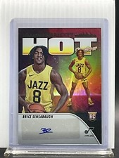 Brice Sensabaugh Hot Signatures Auto 2023-24 Panini Hoops Basketball Card