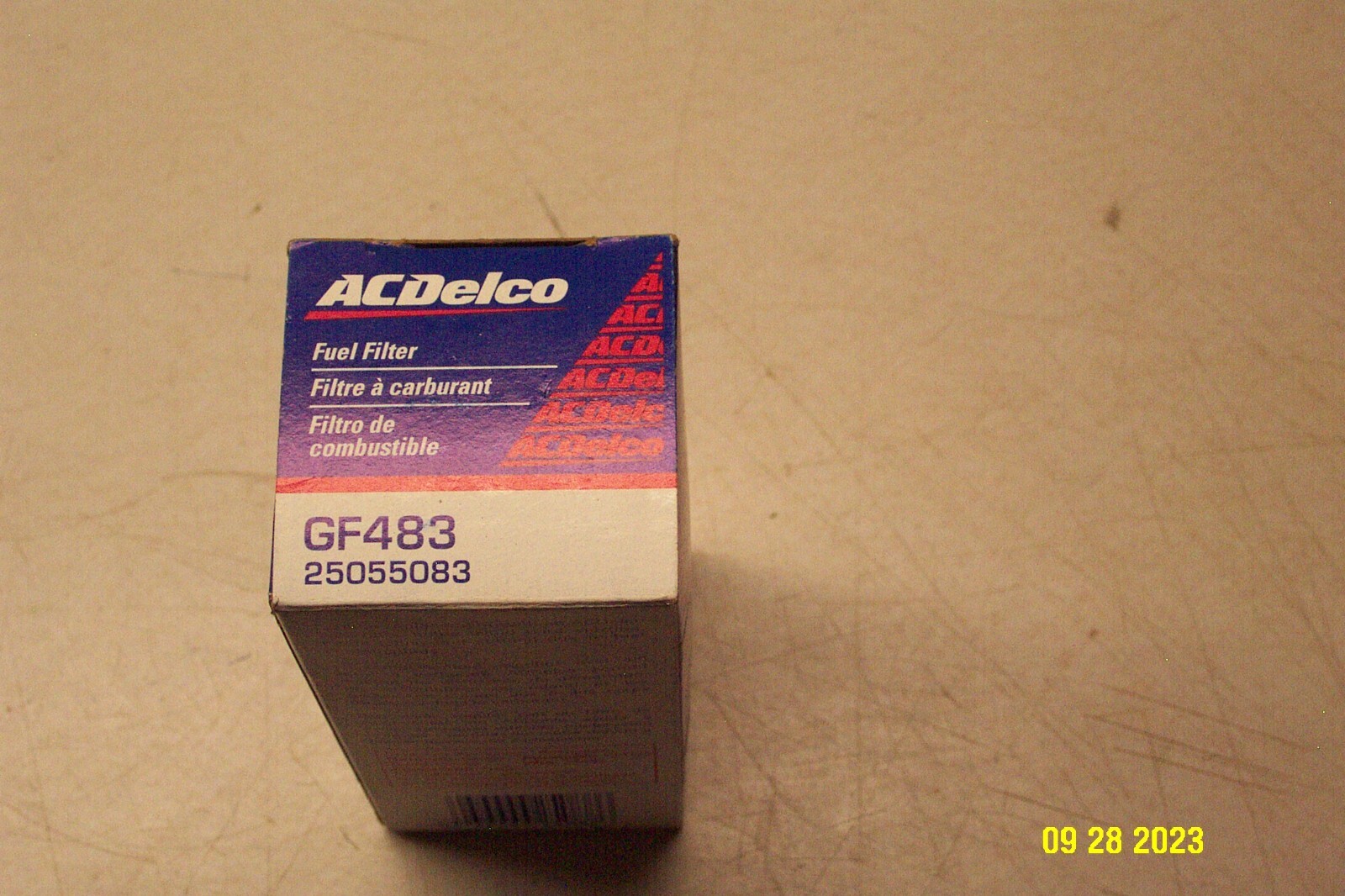 GM 25055083 NEW ACDELCO GF483 FUEL FILTER