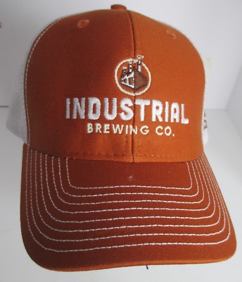 Industrial Brewing Co Hat Trucker Snapback USA Embroidery Colorado Cap    orw