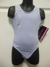 GIRLS Tank Leotard Microfiber Lilac Small child 4-6 classic dance item