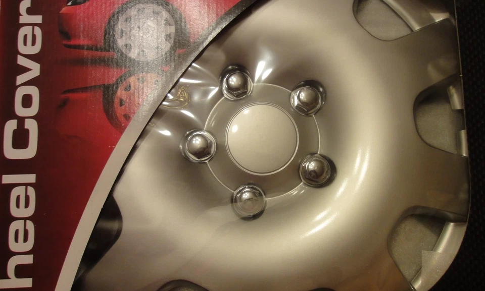 Cubiertas de rueda WeatherHandler de 16" de diámetro, 4 piezas WH524-16S-B Foto 2 de 4