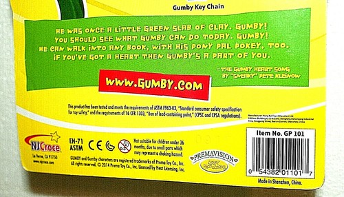 Pokey the Horse from Gumby New Bendable Poseable 4.5" Figure MOC New NOS 2014 - 第 4/4 張圖片