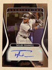 2022 Absolute Baseball Taylor Trammell Absolute Ink  Auto /199 Mariners🔥🔥🔥