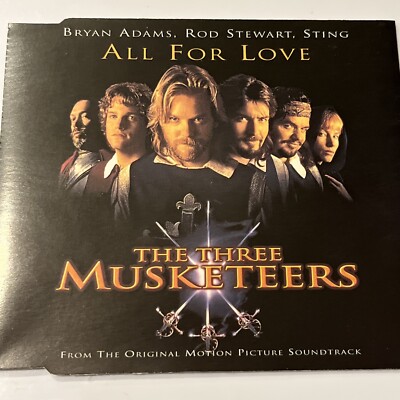 Bryan Adam s, Rod Stewart, Sting - All For Love (Three Musketeers) - CD Single
