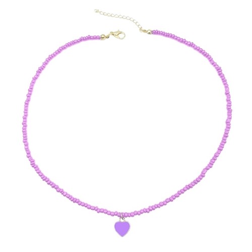 Simple Heart Necklace Temperament Collar Necklaces Clavicle Chain Choker - Picture 13 of 16