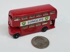 Vintage Matchbox Series Made in England Lesney No. 5 Routemaster Bus Longlife BP