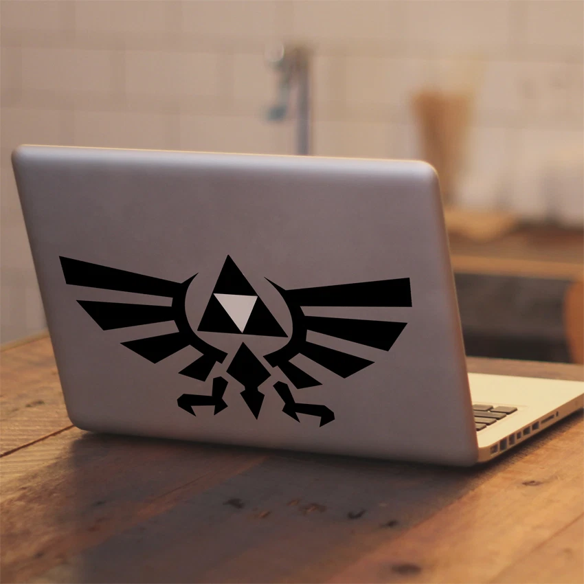 Legend of Zelda Triforce Royal Crest for Macbook Laptop Car Vinyl Decal Sticker - Image 2 of 4