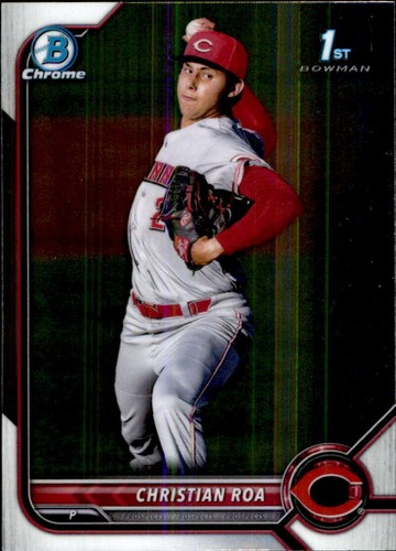2022 Bowman Chrome Prospects #BCP-130 Christian Roa Cincinnati Reds | eBay