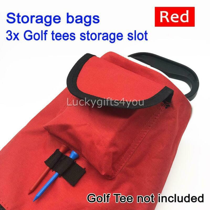 Golf Ball Shag Bag Practice Golf Ball Bag Holder Pick Up Receiver Tube