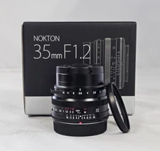 Voigtlander Nokton 35mm F/1.2 Aspherical Fuji X Mount mout (MINT)