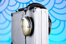 Koss Pro4aa Titanium Sterophonic Monitoring Headphones + Metal Carrying Case