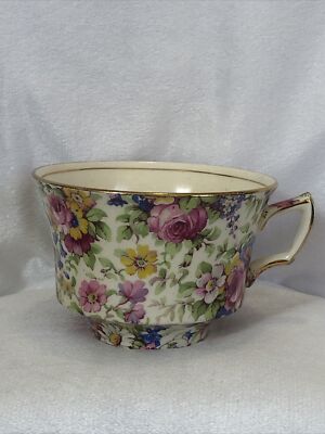 1960年代 limited   <tea time> VINTAGE ROYAL WINTON Summertime Chintz Tea Cup c1960's 1 | eBay