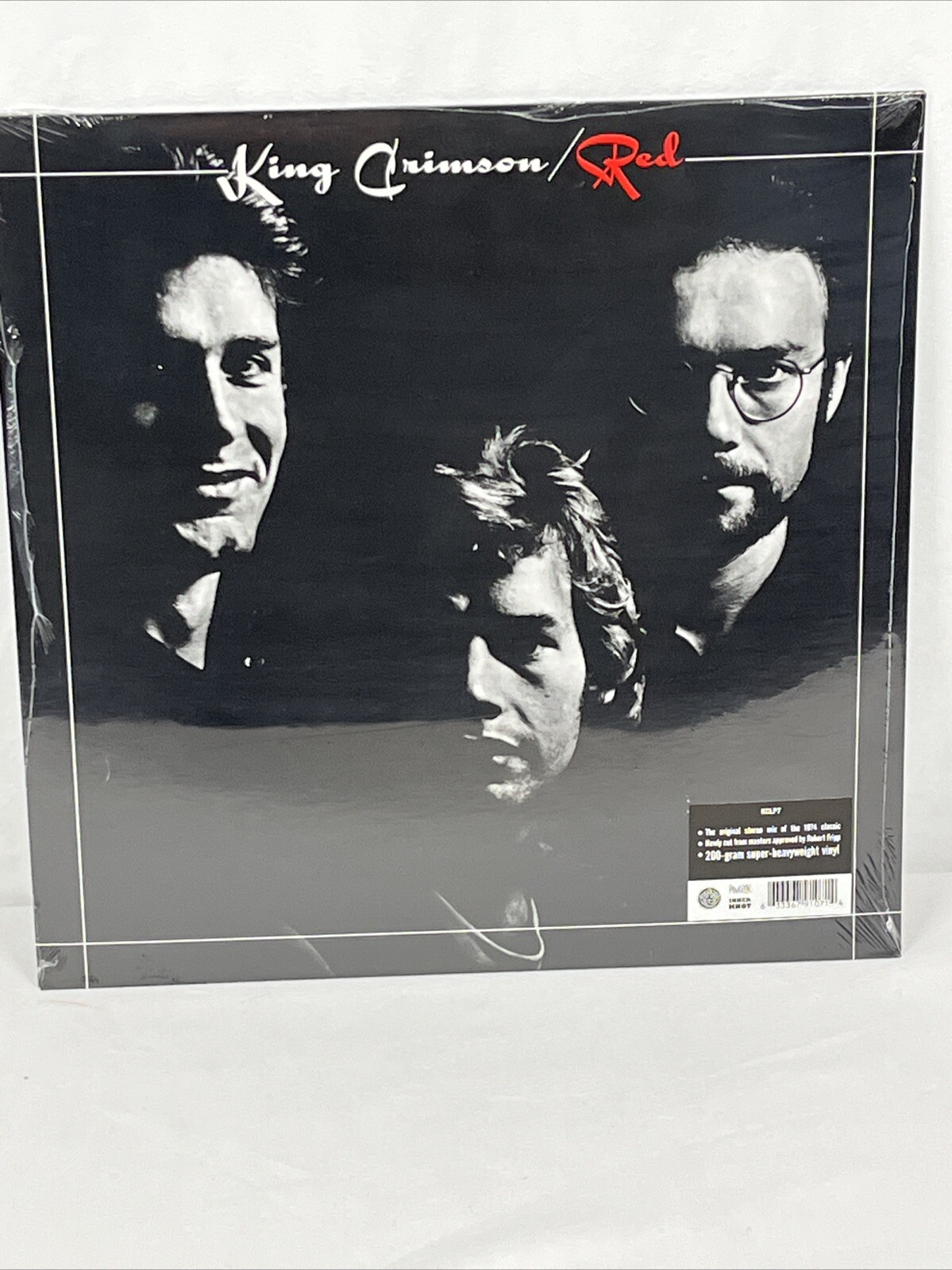 キング・クリムゾン　トニー・レヴィン、エイドリアン・ブリューの直筆サイン入り写真 キング・クリムゾン トニー・レヴィン、エイドリアン・ブリューの直筆