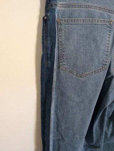 Women's Diesel Widee Two Tone Blue Jeans W28 L30 - Picture 5 of 10