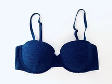 VICTORIA'S SECRET Multi-Way / Polyvalent BRA  - sz 34C - blue