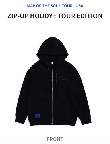 bts map of the soul tour hoodie