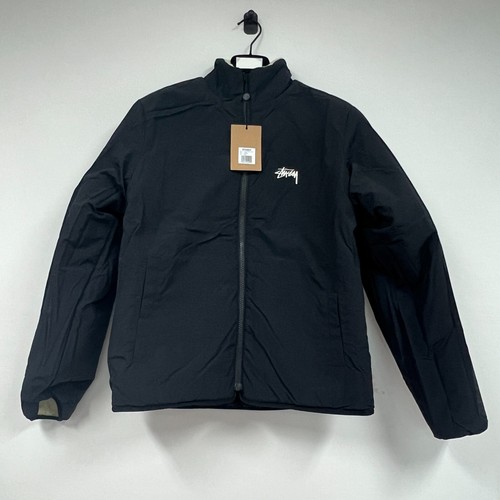Stussy 8 Ball Sherpa Fleece Reversible Jacket Cream Size XXL / In Hand - Picture 9 of 11