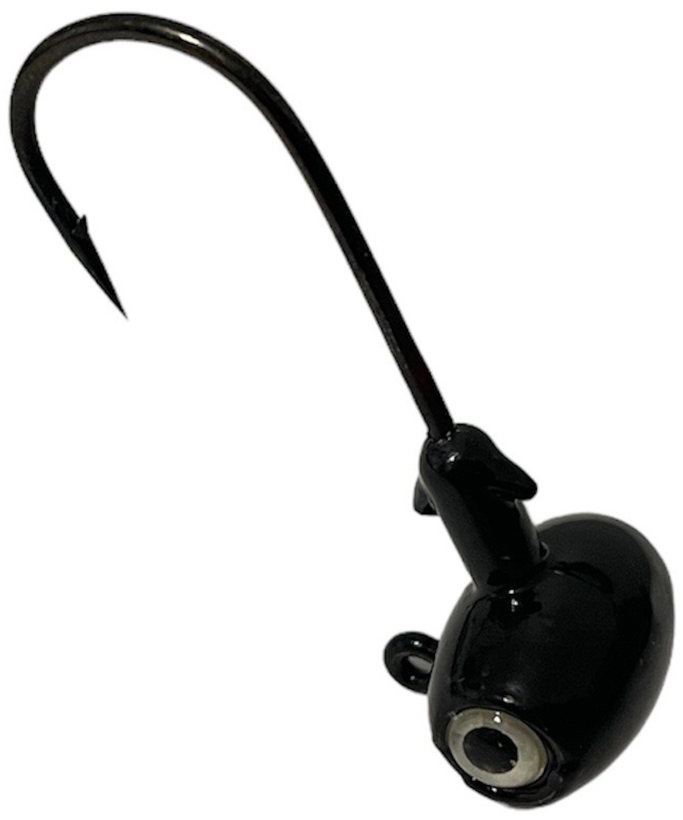 (25 Pack) 1/2 Ounce Football Jig Head With 3/0 Hook & 3D Eyes Air