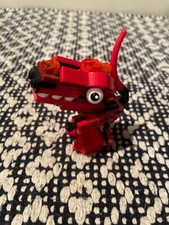 Lego 41530 - Meltus Dragon Dinosaur RED Super Cute Big Head Eyes Flame Cartoon