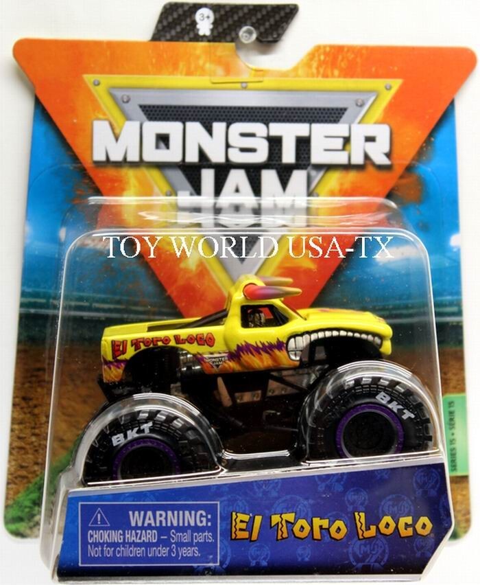 2021 Spin Master Monster Jam Series 15 Legacy Trucks El Toro Loco