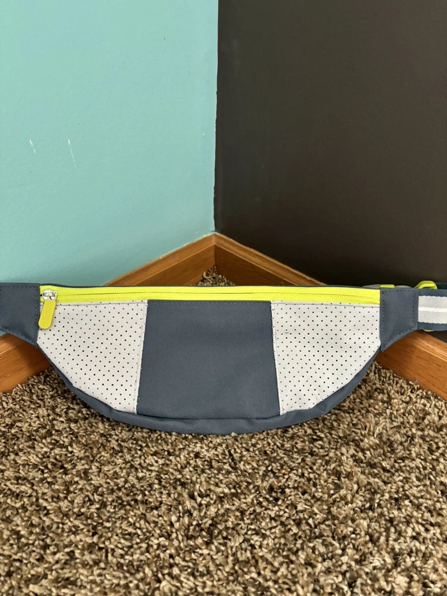 31 Thirty One Slim Convertible Hip Bag in Soft Blue Colorblock NWT
