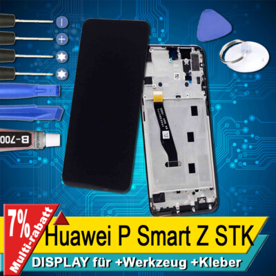 Display Für Huawei P Smart Z Komplettes Bildschirm Lcd Touch Schwarz Rahmen +