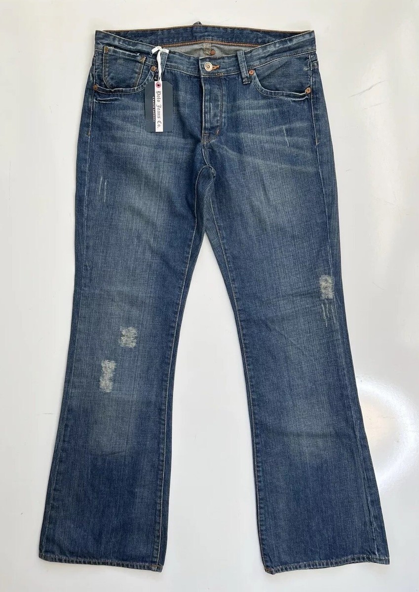 Boot Jeans Ralph Lauren Jeans Mujer NWT Polo Ralph Lauren Rigid Whitney  Flare Bootcut VTG 90s Jeans Women’s 10/33