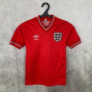 Camiseta Retro Inglaterra 194-1987 Rojo 