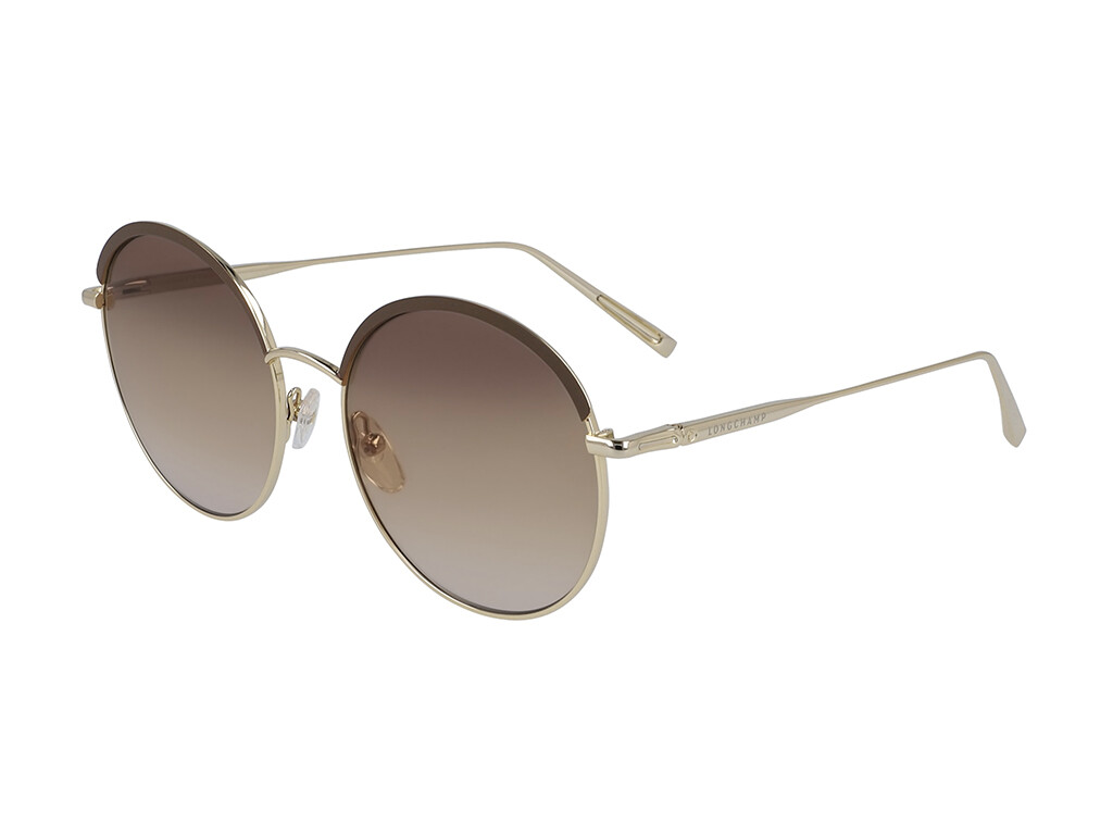 LONGCHAMP Sonnenbrille LO131S 42821 718 Goldbraun - Frau 33090₽