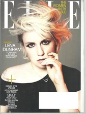 Elle February 2015 Lena Dunham The Women In TV Issue Free & Fast SnH Best Deal !