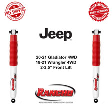 Rancho RS5000X Shocks Pair 2-3.5" Front Lift For 20-21 Gladiator 18-21 Wrangler