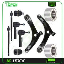 Front Lower Control Arm Ball Joint Tie Rod Wheel Bearning For 07-17 Compass
