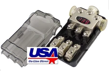 DIGITAL POWER MINI ANL FUSE DISTRIBUTION BLOCK 0 AWG GAUGE PROFESSIONAL USA