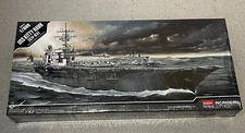 Academy USS Kitty Hawk CV-63 Aircraft Carrier Model Ship 1:800 Brand New Shrink