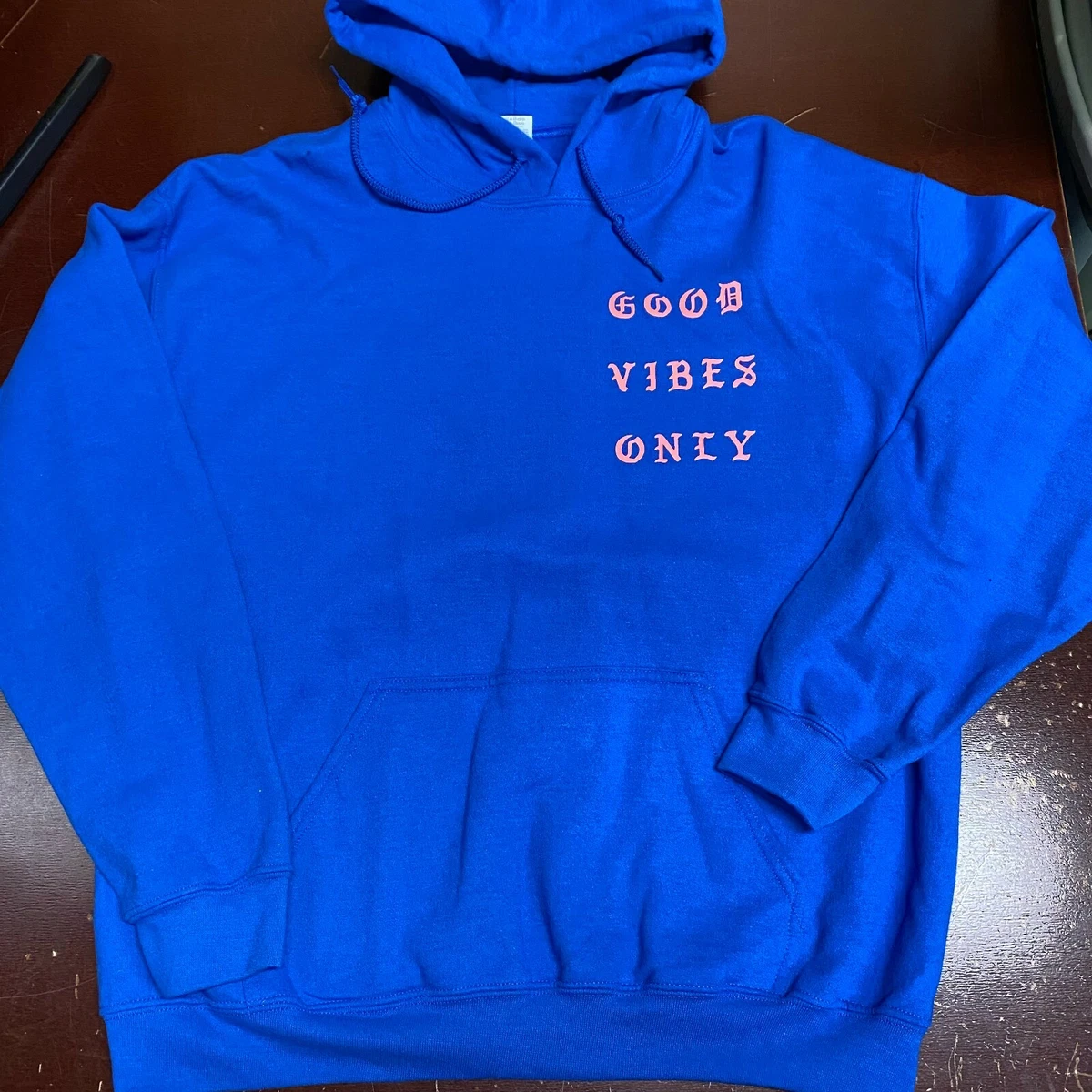 Good vibes shop only hoodie