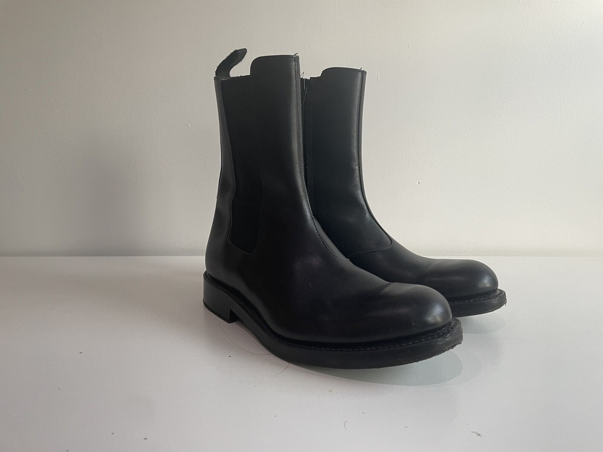 Balmain Chelsea style ankle boots with zipper on both sides. Balmain Black Chelsea Zip Boots Size 8 | eBay main image 3