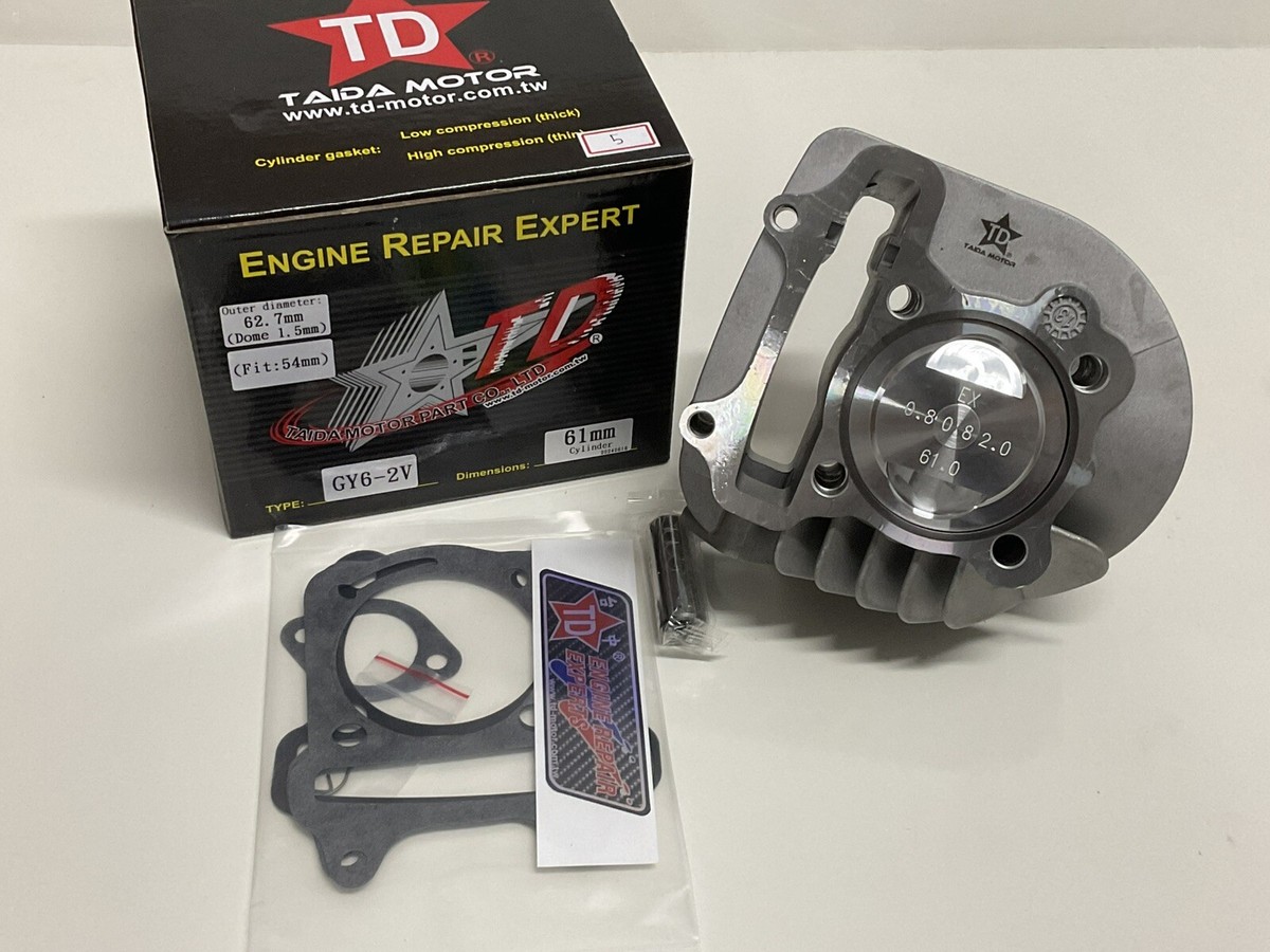 Scooter GY6 150cc High Performance Taida 61mm Big Bore Kit (171cc