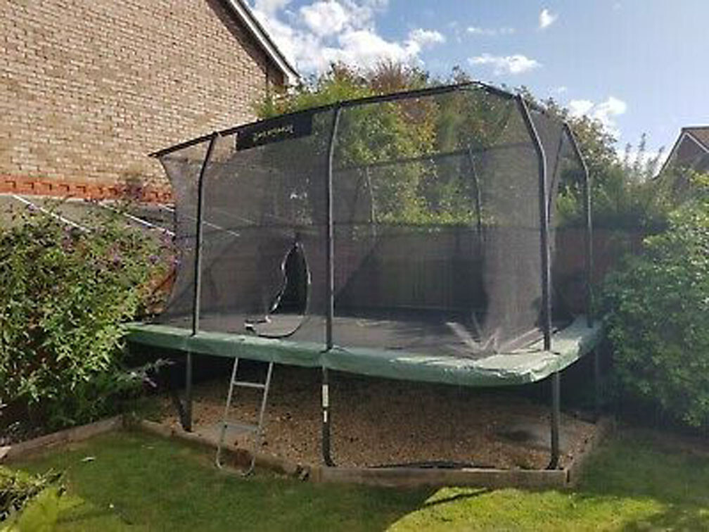 Jumpking Rectangle Rectangular Trampoline for Parts Only No